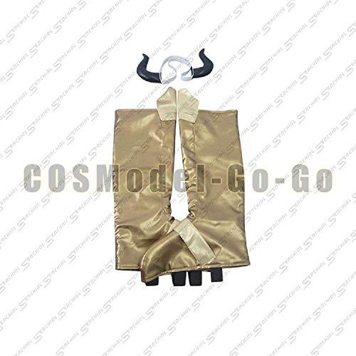 QILONG Isekai Maou to Shoukan Shoujo no Dorei Majutsu Diablo Cosplay Costume2959 (Male L)