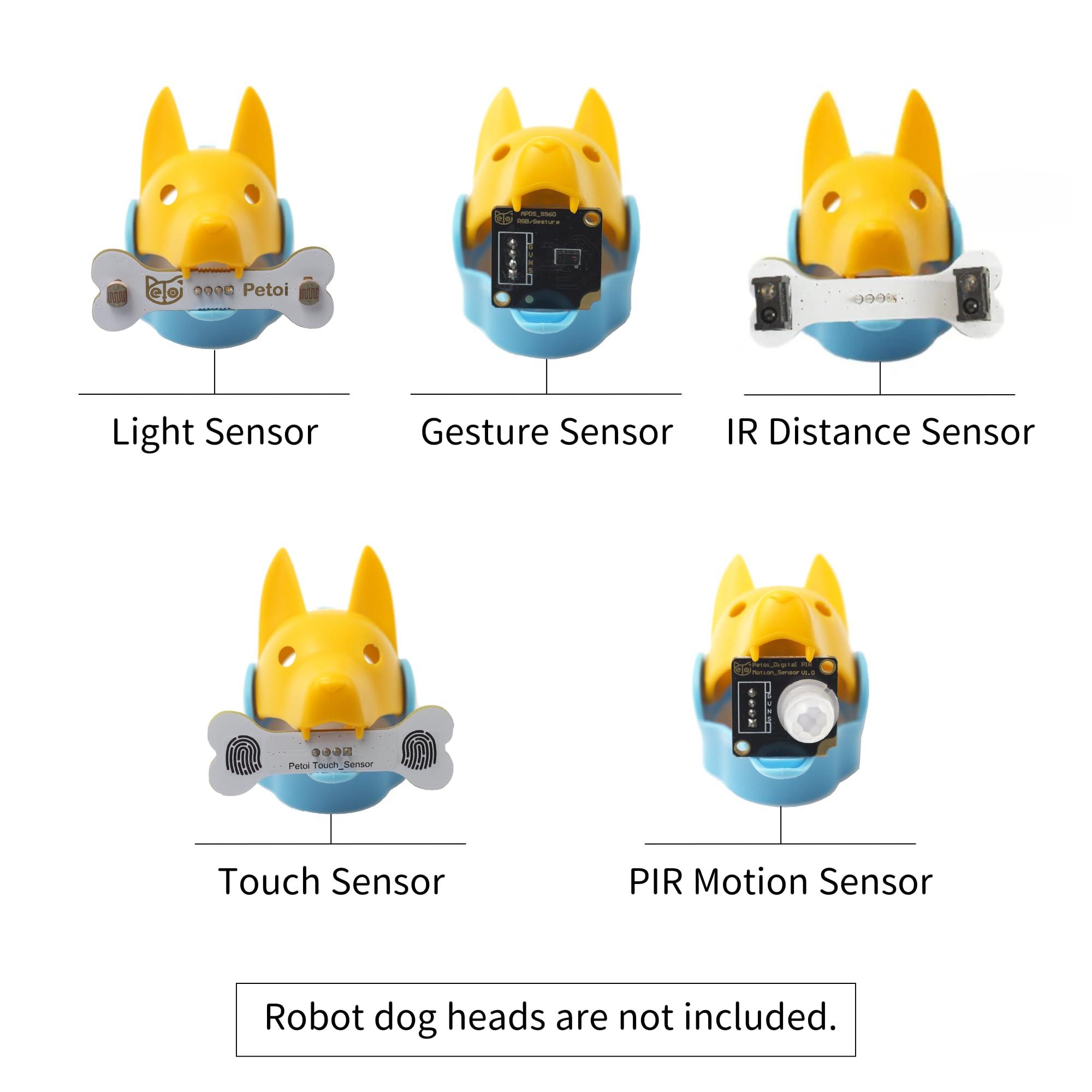 Petoi Petoi Robot Dog Bittle X (Pre-Assembled) with Sensor Pack for Robotics | Robotics Kit | Coding Smart Robot Kit, Voice Control Smart IoT Robot | Programmable Quadruped Robot, Open Source Legged Robot