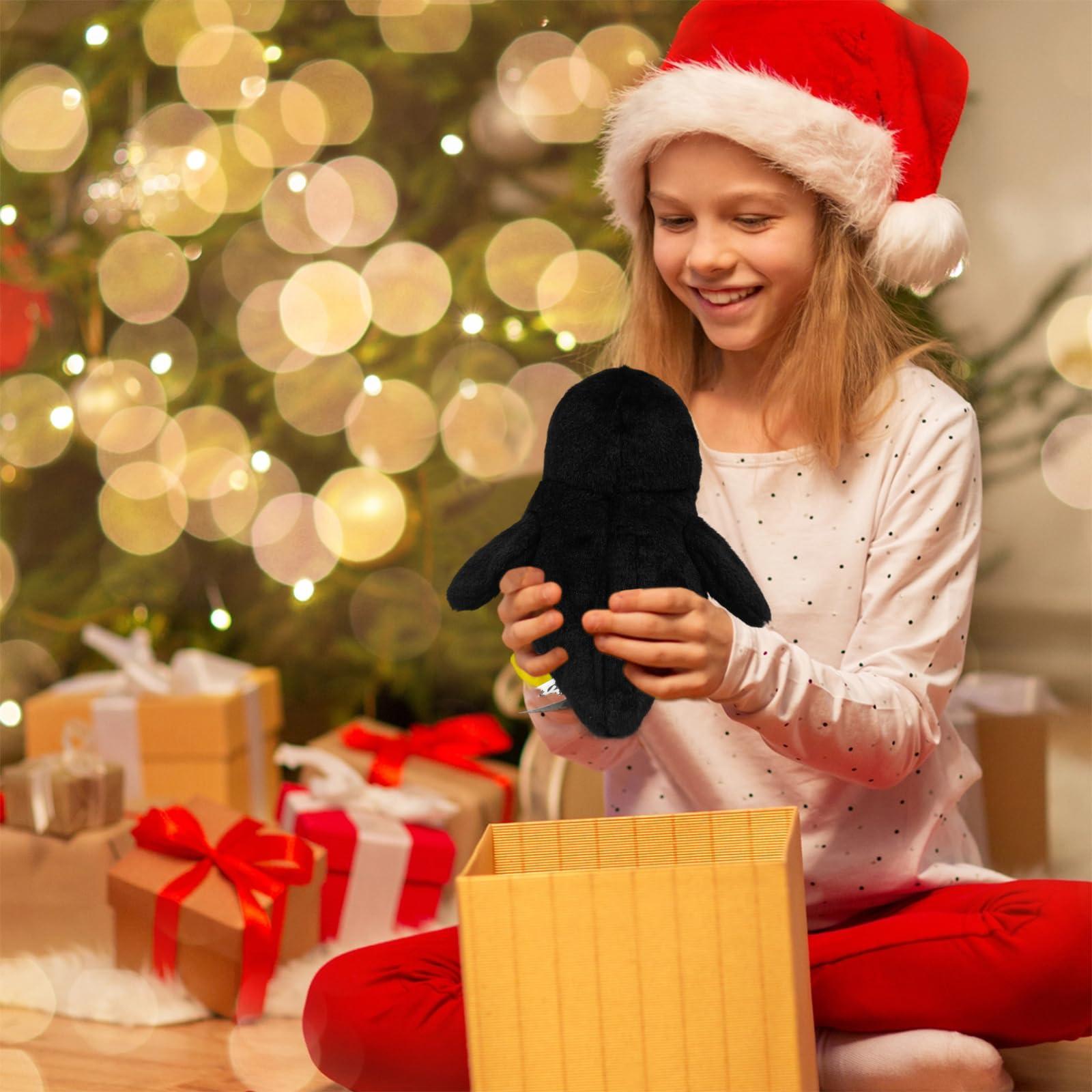 YH YUHUNG YH YUHUNG Walking Penguin Plush Toy Repeats What You Say with Clear Voice Talking Penguin Stuffed Animal Repeating Toy Animal for Boys and Girls