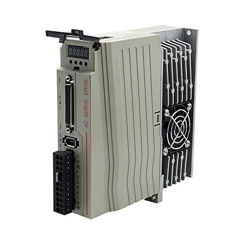 LCRHLCNC LCRHLCNC Servo Motor 400w 600w 750w with 60 80 Flange 17 Bit Absolute AC 220V Servo Driver High Accuracy Magnetic Servo 3000-6000RPM (600)