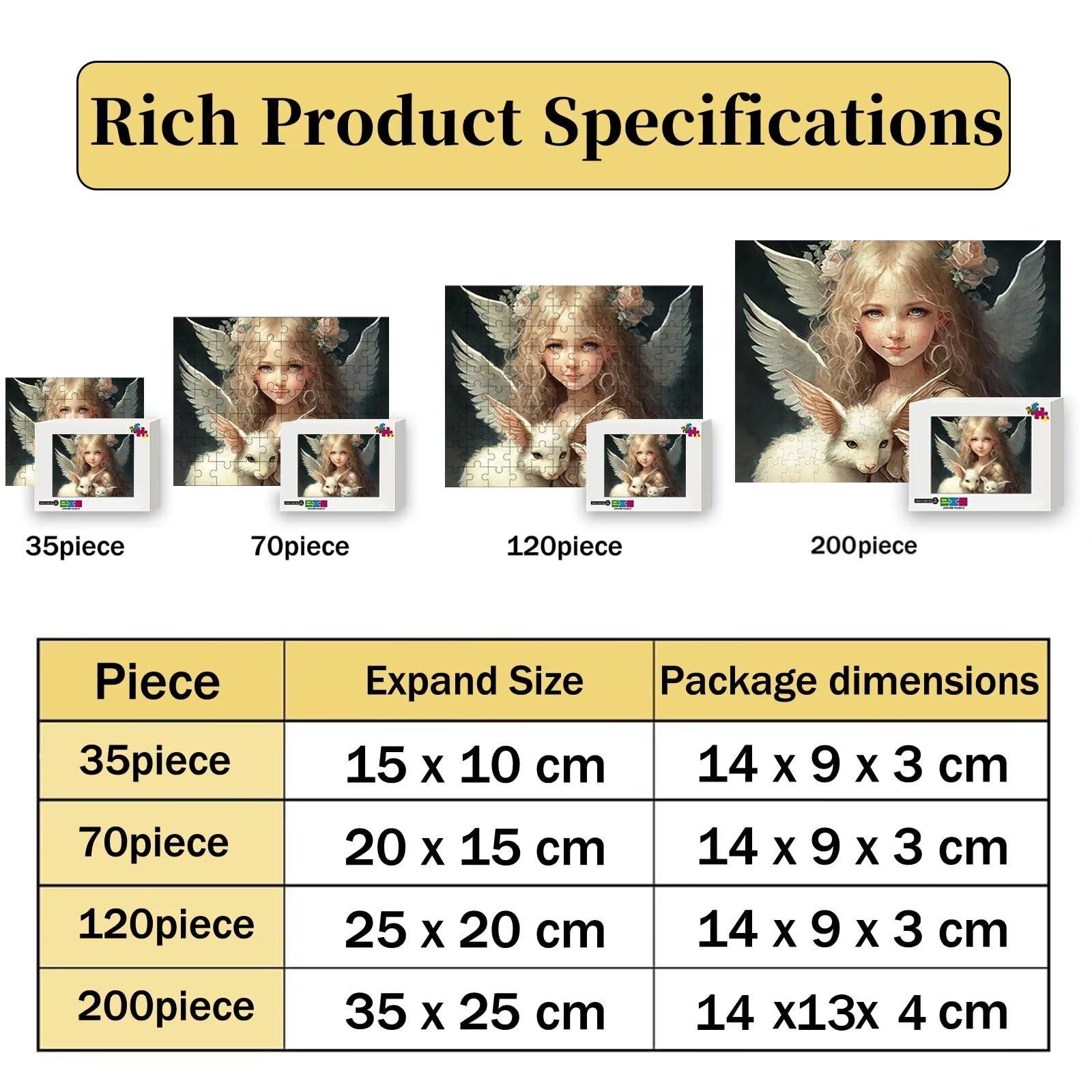 CRAFTHUB CRAFTHUB Cocker Spaniel Wooden Jigsaw Puzzle and Mounting Kit for Adults and Kids, A3 Size