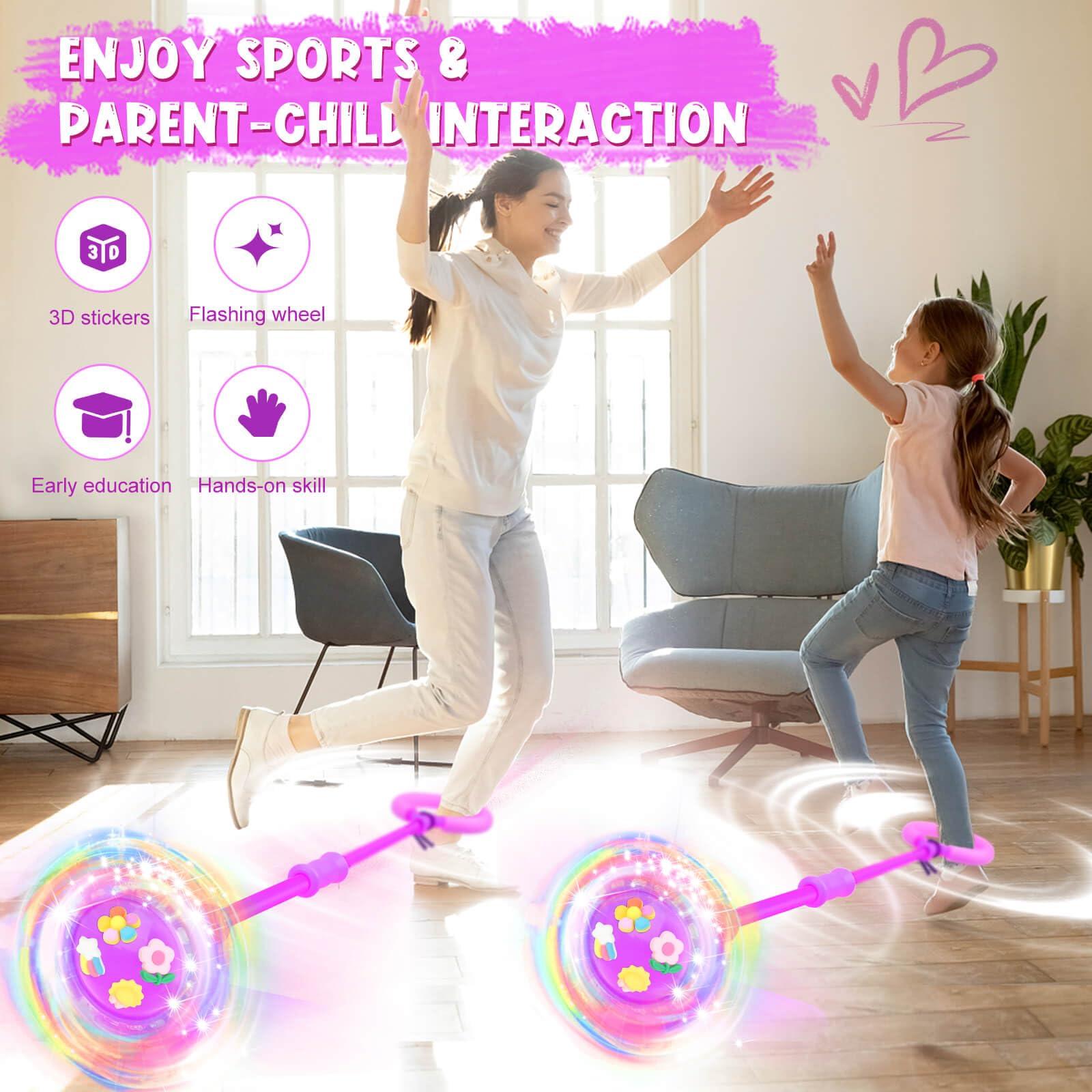 Gretex Gretex Skip it Girls Toys Age 6-8 Years Old: Outdoor Toys for Kids Ages 4-8 Girls Toys 8-10 Gifts for 6 Year Old Girl 8 Year Old Girl Birthday Gift Ankle Skip Ball for Kids Age 8-12 Years Old