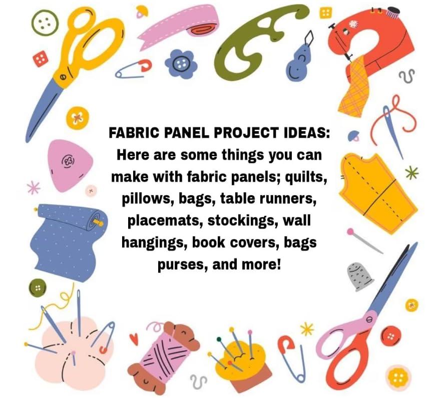 Generic Funny Chicken Fabric Panel 8x8\" Quilt Block for crafting and sewing FQ74968