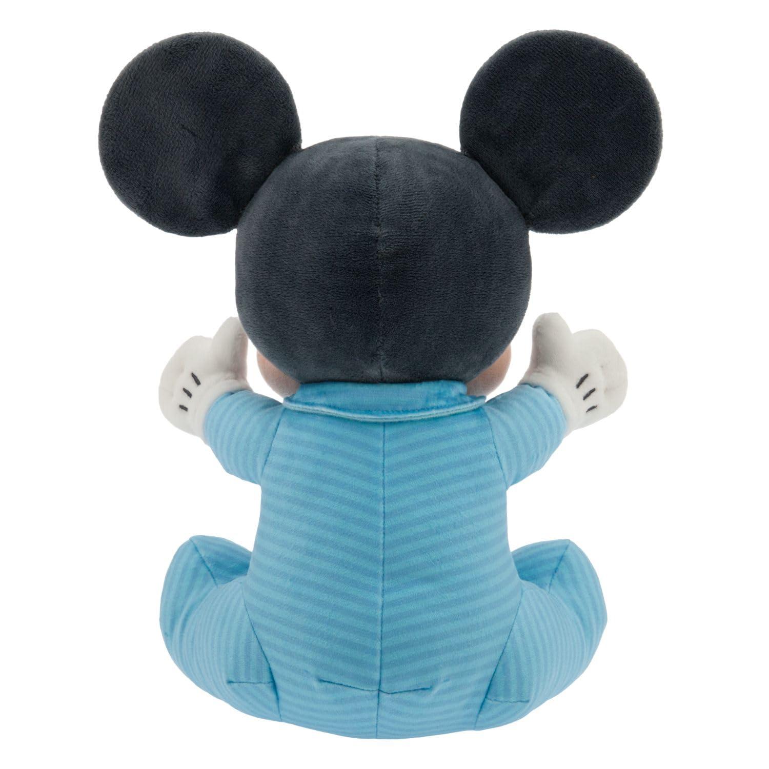 Disney Store Disney Store Official Babies Collection: Mickey Mouse Plush in Swaddle with Detailed Plush Features - Official Soft Toy - Stuffed Animals for Babies - Perfect for Fans & Kids