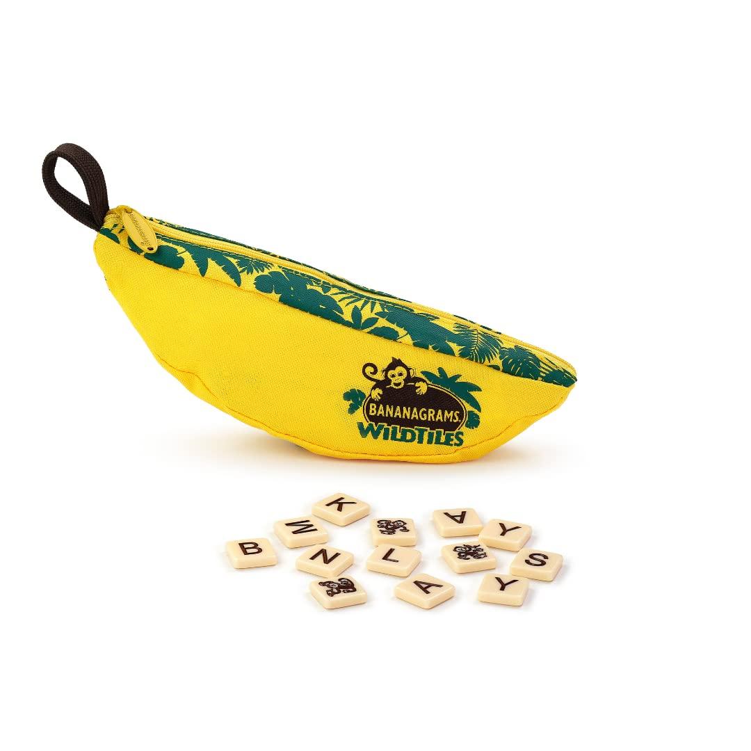 Bananagrams Bananagrams WildTiles Vocabulary Building and Spelling Improvement Lettered Tile Game for Ages 7 and Up