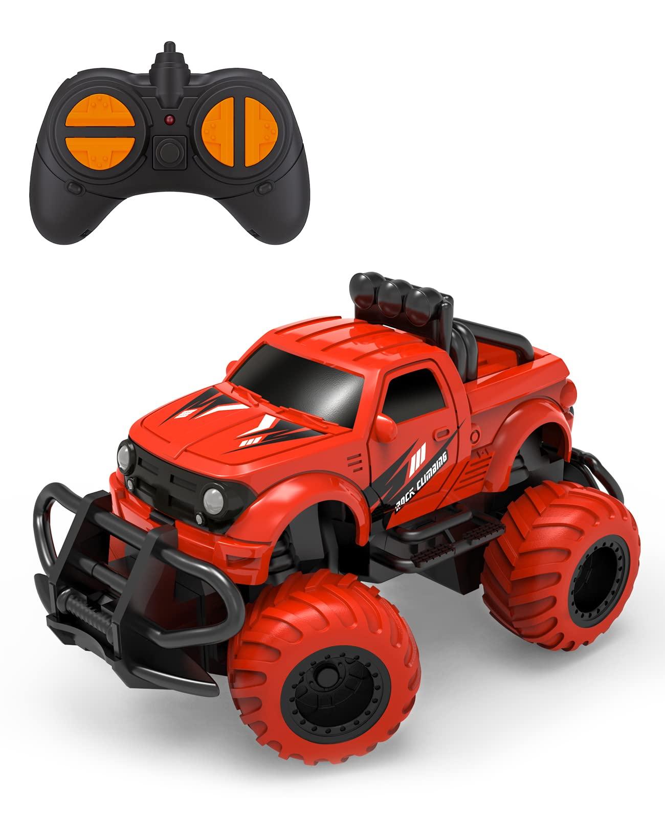 EHO EHO Remote Control Car for Boys 4-7, Monster Truck Toys for 3 4 5 6 Years Old Boys, 2.4Ghz Rc Car Boys Toys Age 4-5, 1/43 Mini Car Toy for 3 4 5 6 Years Old Boys Girls Gifts for 3-6 Years Old