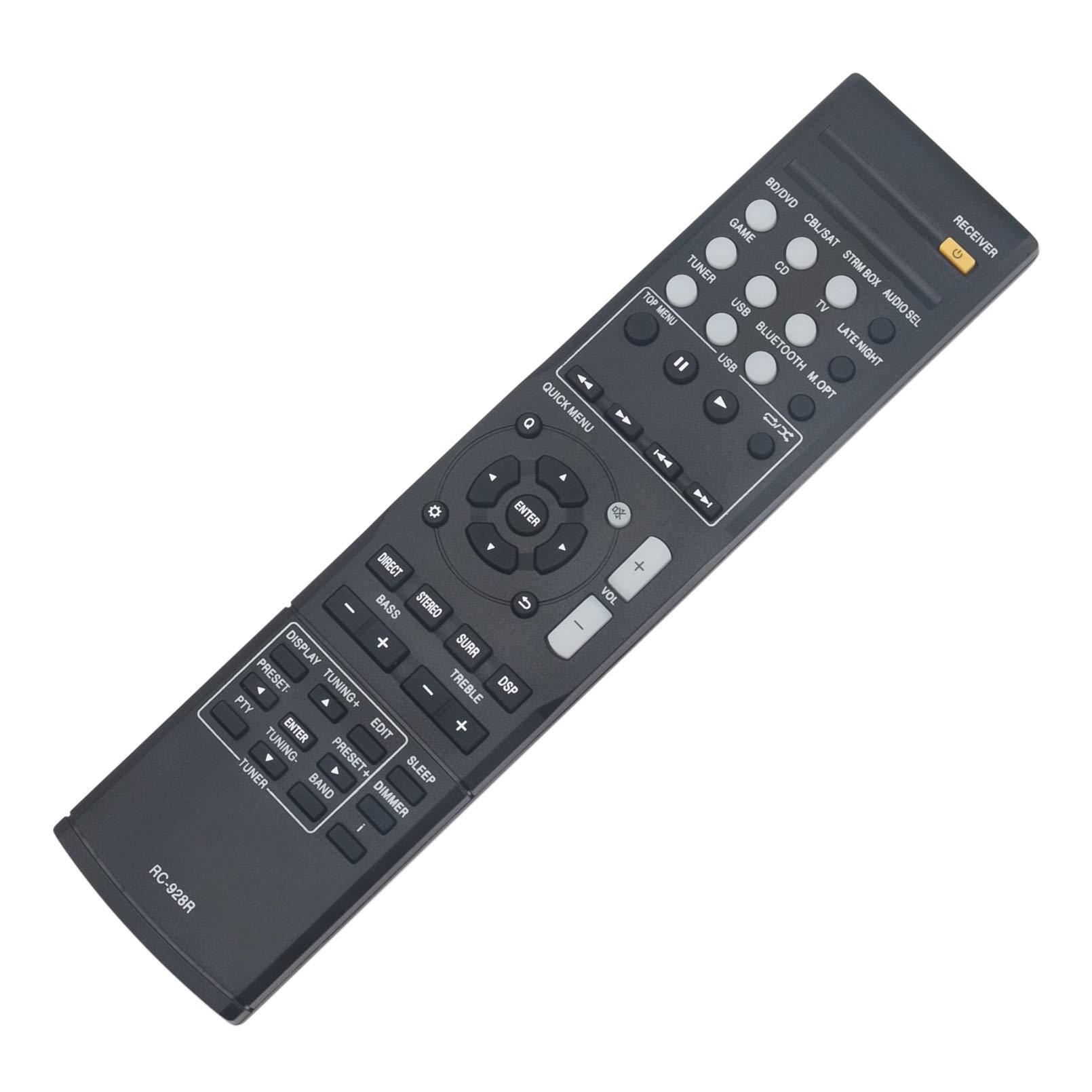 Beyution Beyution RC-928R Replace Remote Control Fit for Onkyo AV Receiver TX-SR353 HT-S3800 HT-S3900 HT-R397 HTP-395 TX-SR373 TXSR353 HTS3800 HTS3900 TXSR373 TX-SR252 TX-SR383 HT-R395 HT-3900 HT-P395