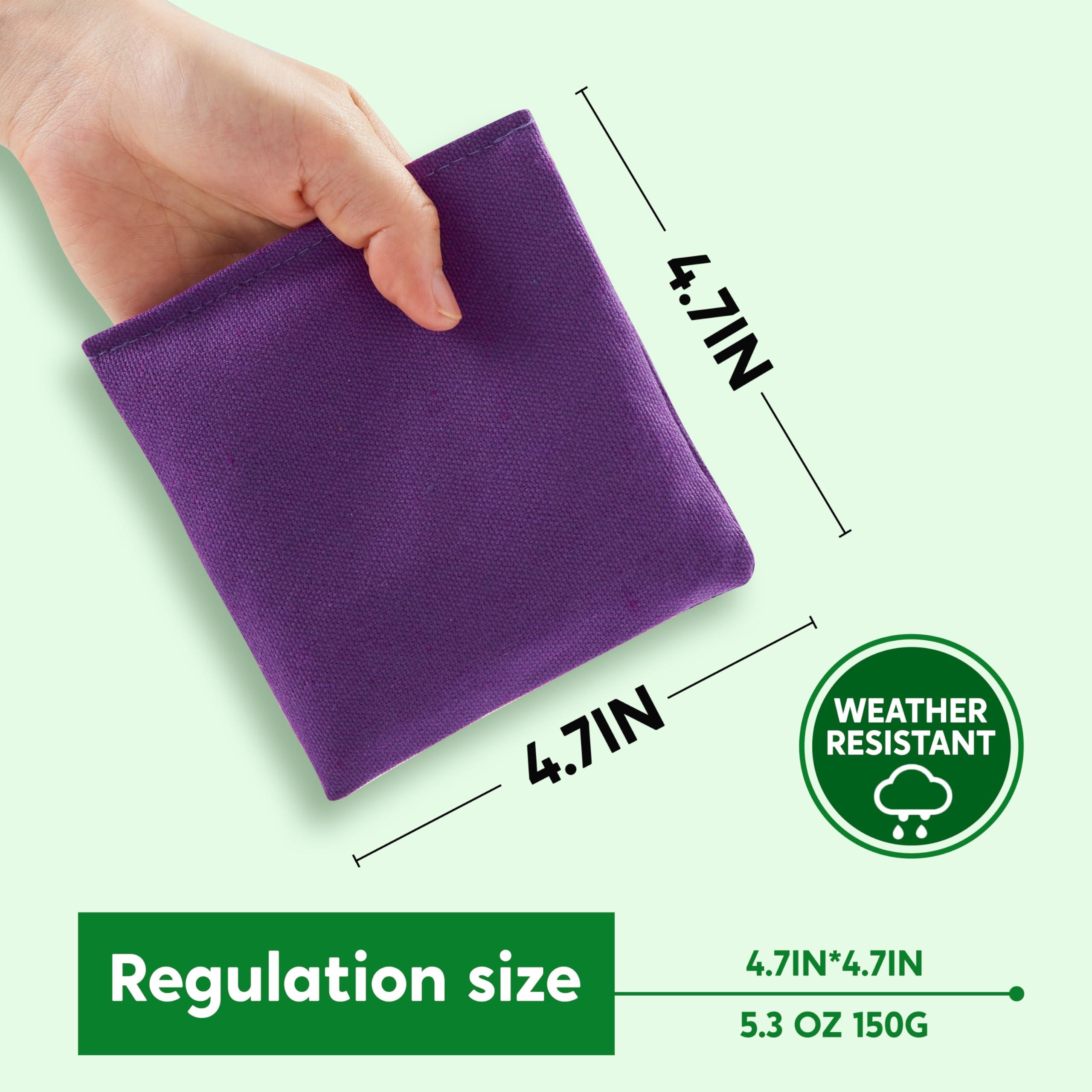 JOYIN JOYIN 16 Cornhole Bean Bags for Tossing (4.7 x 4.7), Durable Nylon All-Weather Game, Includes 15 Bean Bags and a Carry Bag, Cornhole Game Set, Party Supplies for Kids & Adults