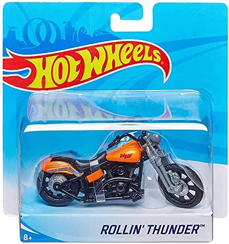 Hot Wheels Hot Wheels Street Power Orange Rollin Thunder Motorcycle