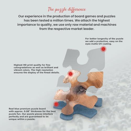 MyPuzzle.com MyPuzzle The Town of Oia On The Island of Santorini Greece - Premium 500 Piece Jigsaw Puzzle for Adults