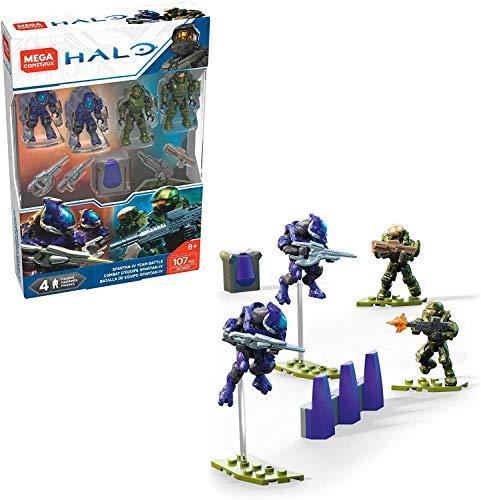 Mega Mega Construx Halo Spartan-IV Team Battle Micro Action Figure Building Set