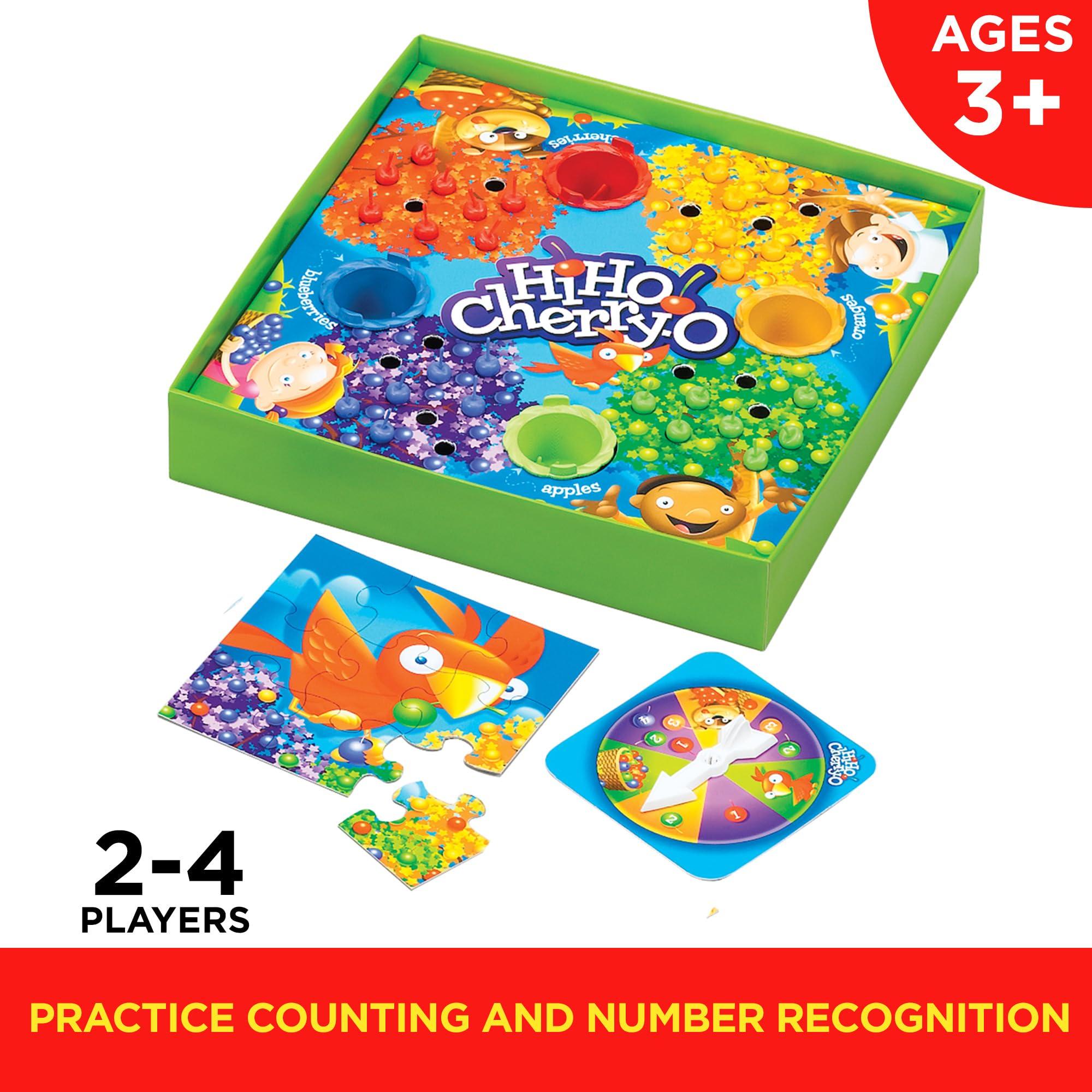 Hasbro Gaming Hasbro Gaming Hi Ho Cherry-O Board Game | Preschool Games for Kids | 2-4 Players | Easter Gifts for Girls & Boys | Ages 3+ (Amazon Exclusive)