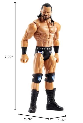 WWE Mattel Basic Drew Mcintyre Action Figure, Posable 6-inch Collectible for Ages 6 Years Old & Up