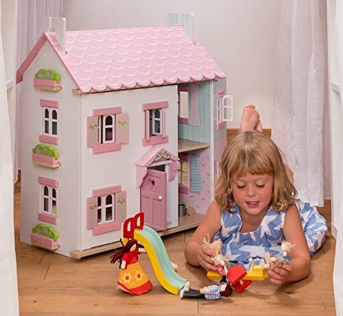 Le Toy Van Le Toy Van - Iconic Sophie's Large Wooden Doll House | Dream House Wooden Dolls House Play Set | Great As A Gift | Suitable for Ages 3+