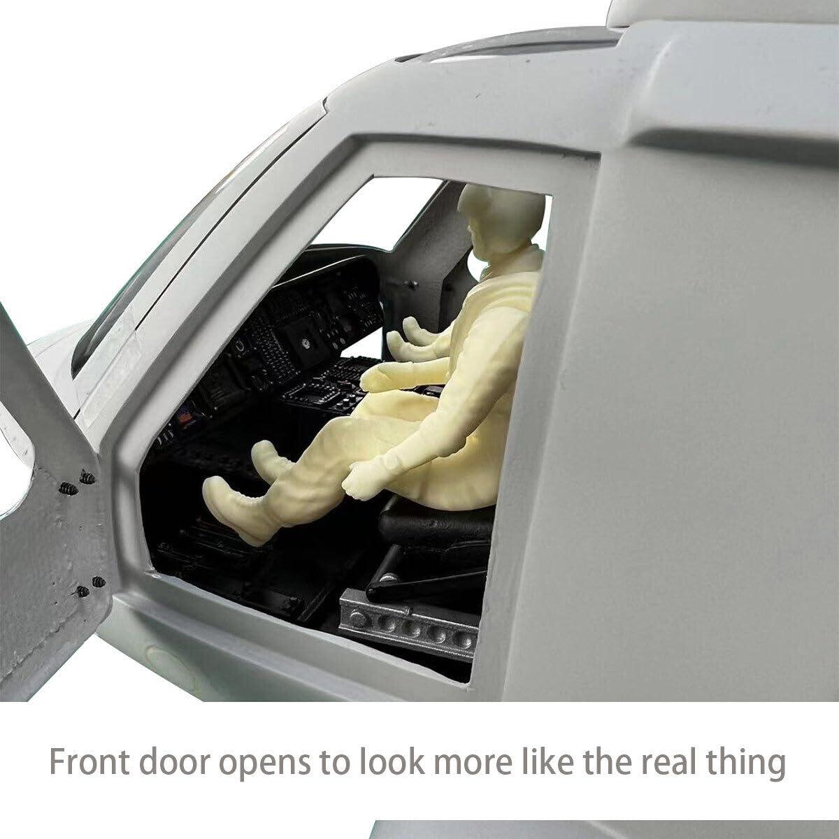 PurAr PurAr 500 Size UH-60 Blackhawk Grey V2 RC Helicopter Fuselage Composites