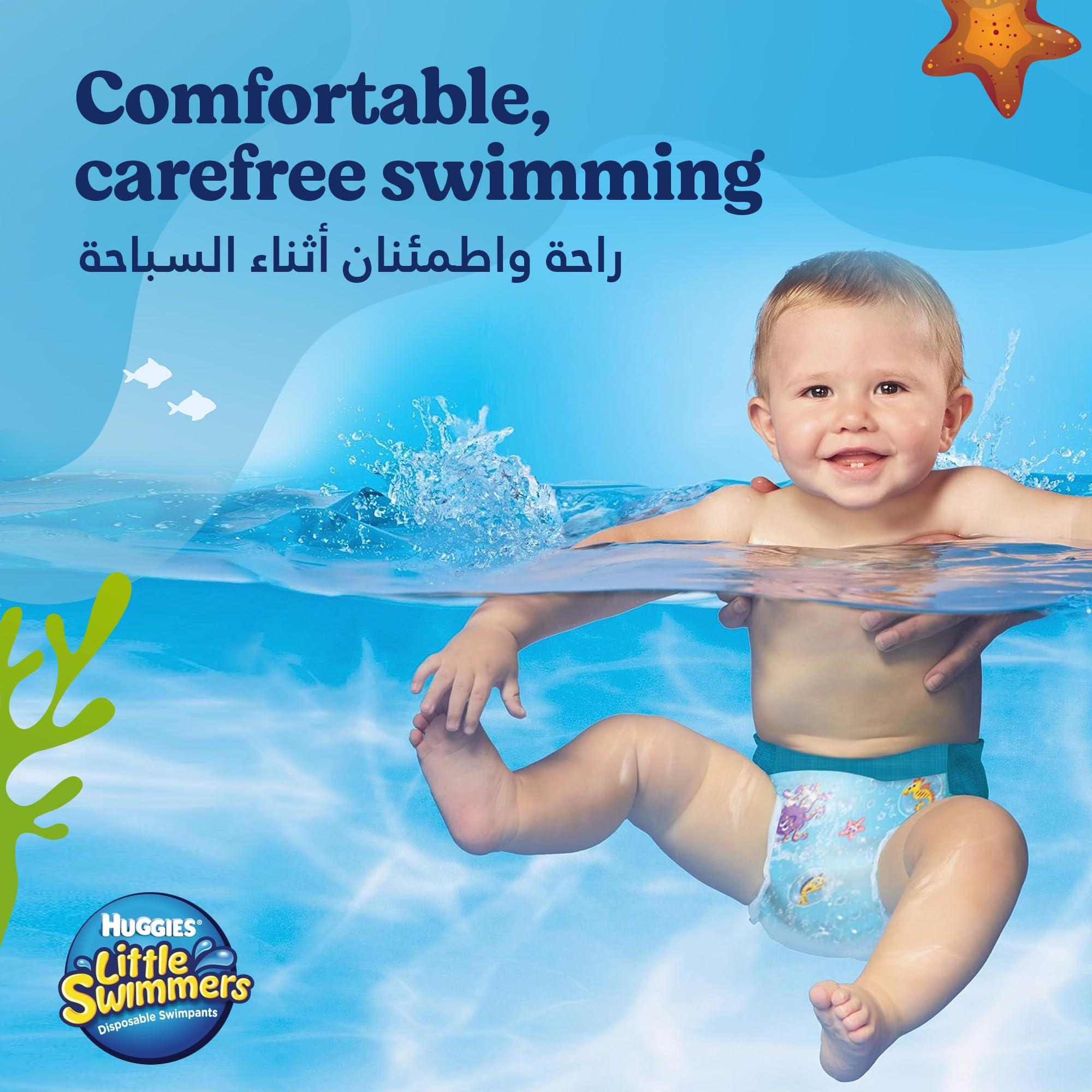 Little Swimmers Little Swimmers Huggies Disposable Swimpants, Small, 12 Count