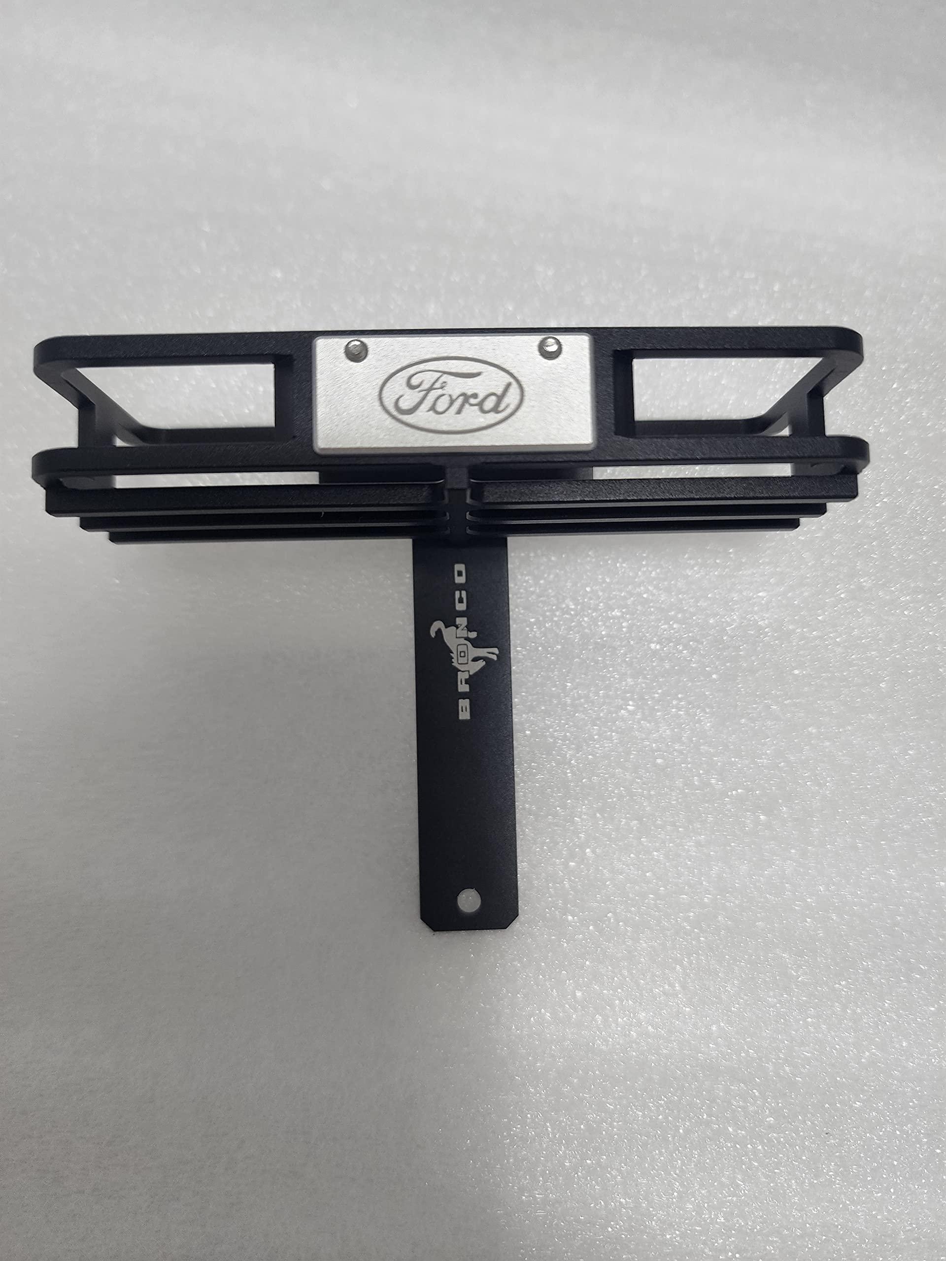 H-TECH H-TECH RC CNC Aluminum Metal Basket for Traxxas TRX4 Ford Bronco 2021 inch 1/10 Accessories, Gold