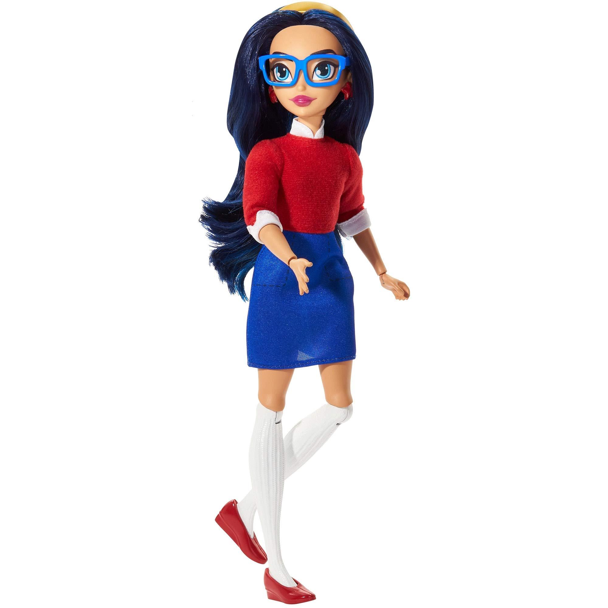 Mattel DC SUPER HERO GIRLS, Wonder Woman Teen to Super Hero Life Action Doll (approx.11-in) with Outfits and 9 Removable Accessories, Fully Articulated for Action-Packed Play, Great Gift for 6 8 Year Olds