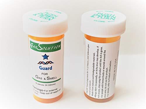 UHIS Fart Guard-10, Fart Reliever, Reduce Farting Smell & Sound, 16 mm x 10 mm, 9 Pieces, Non-fragrant