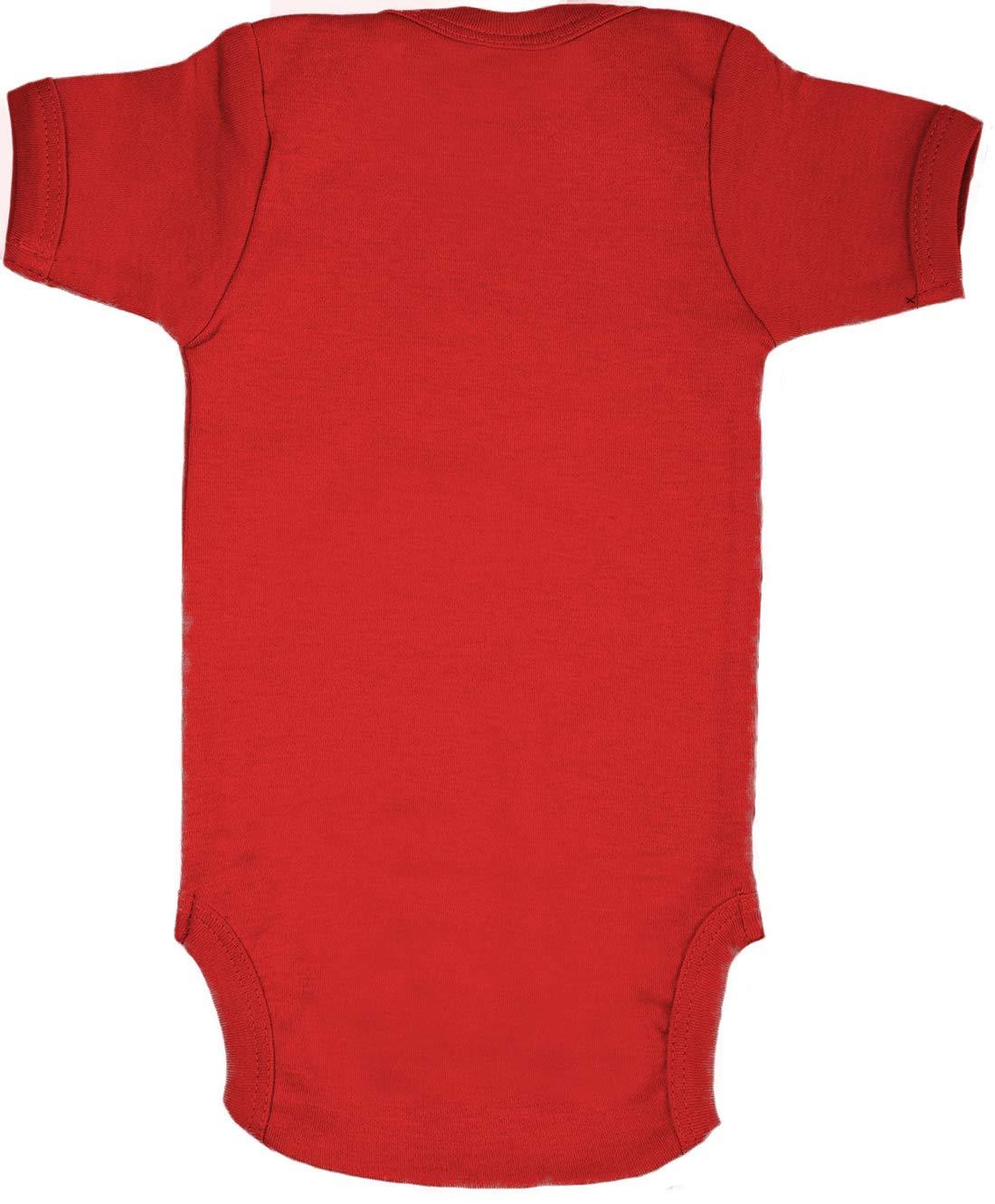 Tcombo Pilgrim Costume - Thanksgiving Turkey Bodysuit (Red, 6 Months)