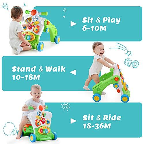 Sit and best sale play walker