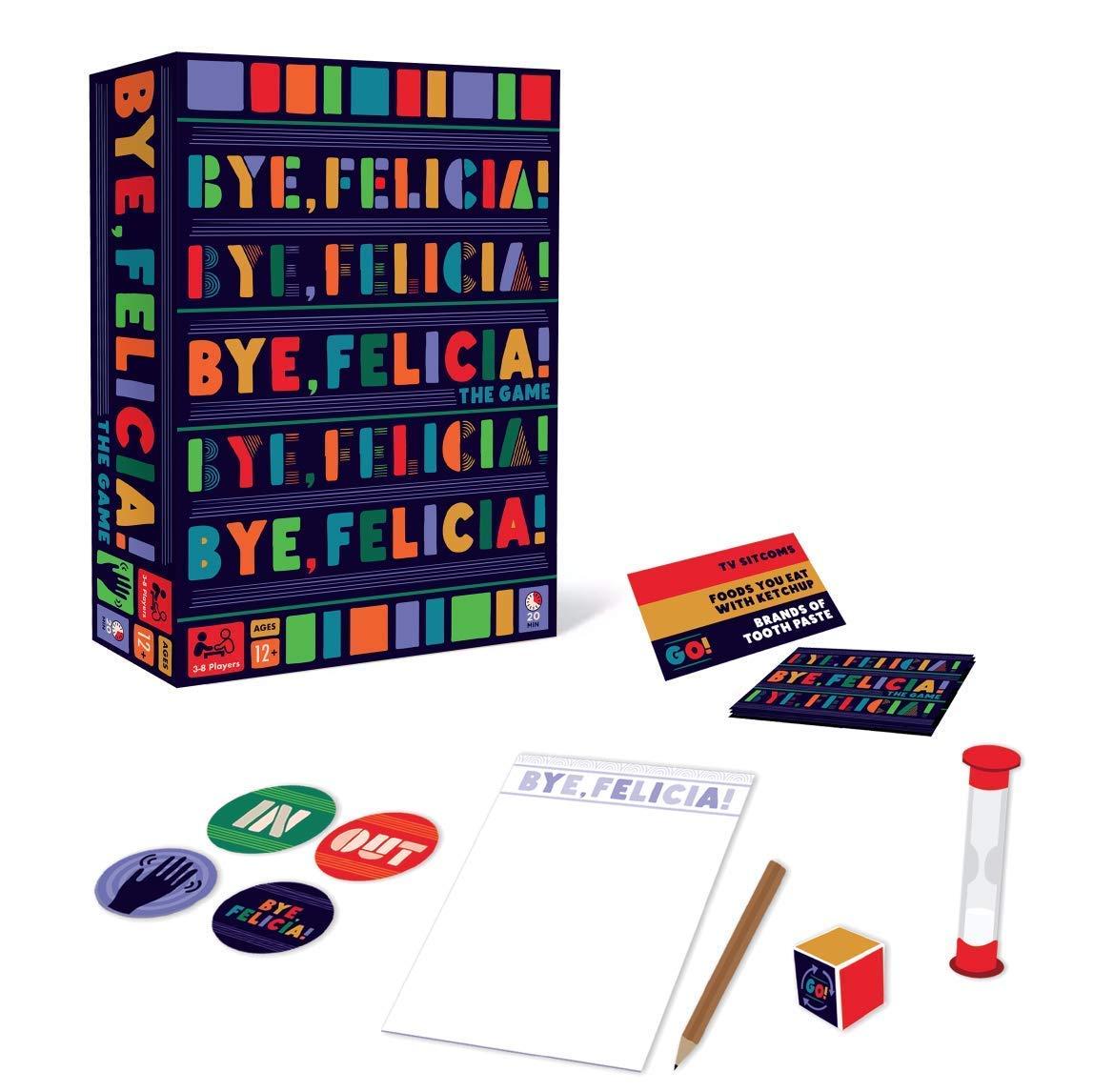 Big G Creative Big G Creative: Bye, Felicia! Party Game,The Fast-Paced Board Game with a Goodbye Diss, For Teens & Adults, 3 to 8 Players, For Ages 12 and up