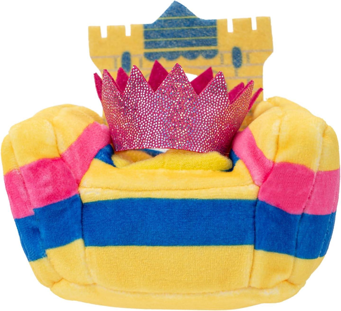 Squishville Squishville by Original Squishmallows Birthday Bash Set - Six Exclusive 2-inch Squishmallows Plush, Four Costumes and Accessories, and a Pop-Up Play Display - Toys for Kids