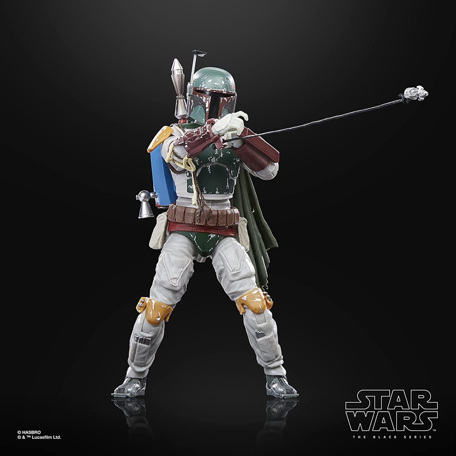 STAR WARS STAR WARS The Black Series Boba Fett, 40th Anniversary Return of The Jedi 6-Inch Collectible Action Figures, Ages 4 and Up
