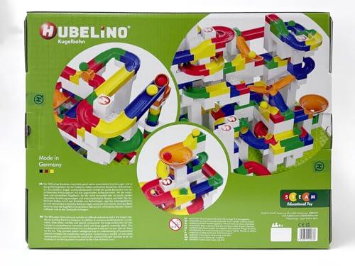 Hubelino Hubelino Mega Building Box - Deluxe 585 Piece Marble Run Playset (Made in Germany)