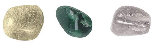 Star Magic Star Magic Mini Zen Garden Wooden Zen Tray, White Sand River Rocks and Three Ceramic Figurines.