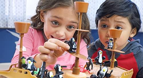 PlayMonster Dont Rock the Boat Board Game - Kids Games, Family Games for Kids and Adults, Board Games for Family Night, Multi-Player Board Games, Builds Hand & Eye Coordination, Balancing Toy, Ages 5+