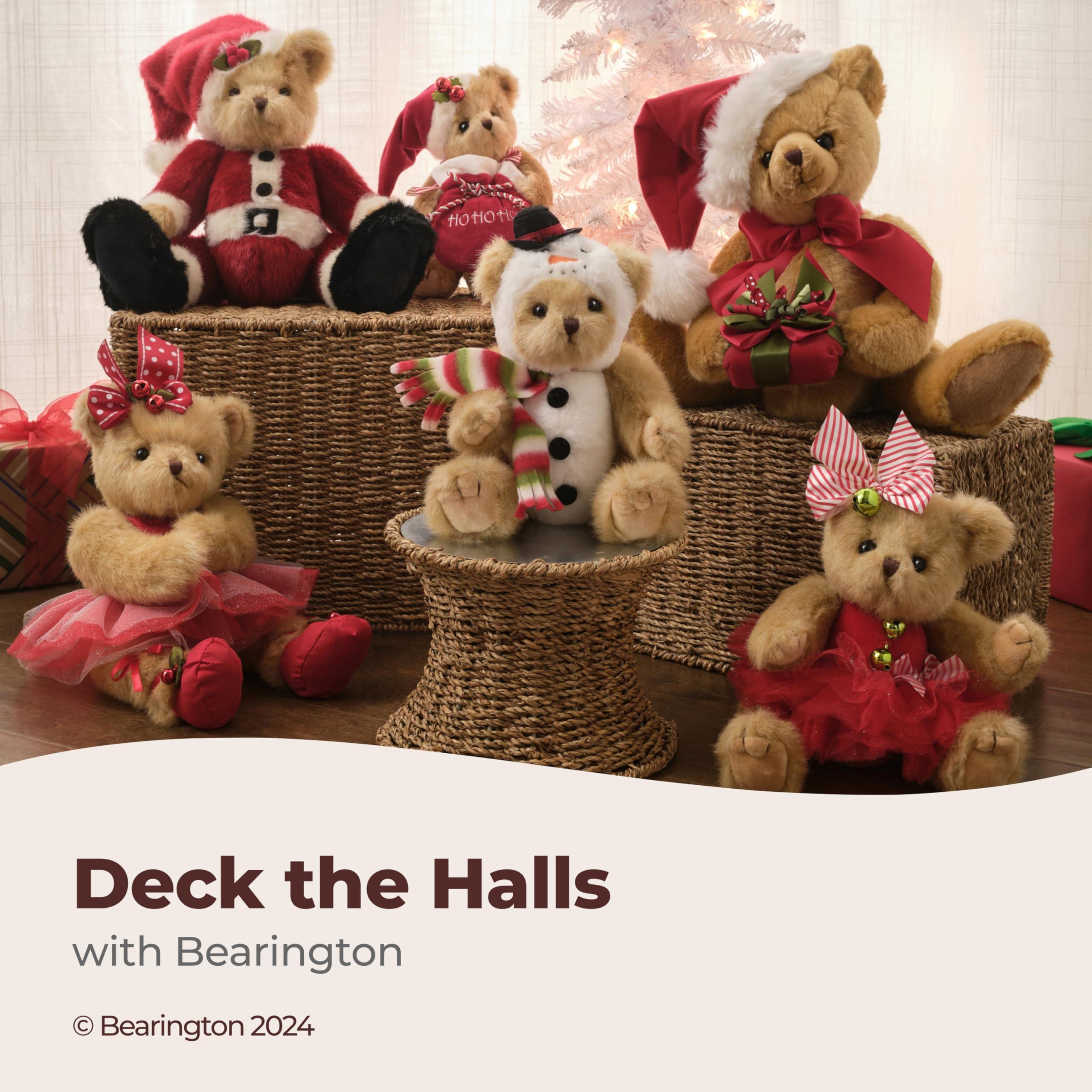 Bearington Collection Bearington Iggy and Lou, Penguin & Polar Bear for Christmas Decoration, 14 Inch Christmas Teddy Bear, Ideal Christmas Bear Gift for Toddlers, Kids & Teens