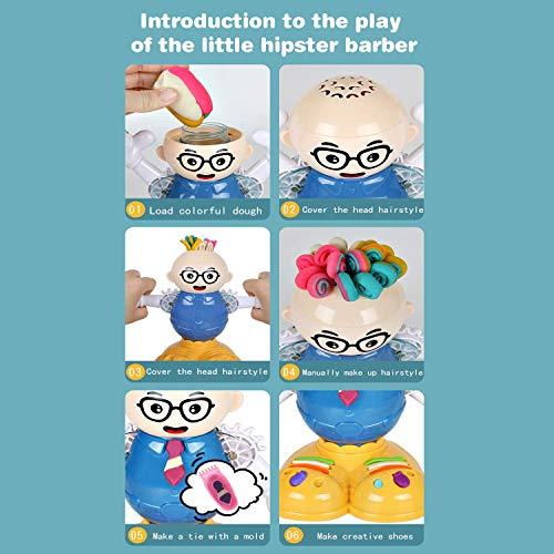 HASAYAQI HASAYAQI Cuts Stylist Hair Salon Tools Playset,Play Dough Sets for Kids Ages 4-8 Pretend Play Toys Sets for Kids Ages 2-4 Gift for Girls and Boys