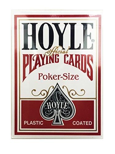Playing Cards Hoyle Standard Poker Playing Cards Red or Blue 1 Deck
