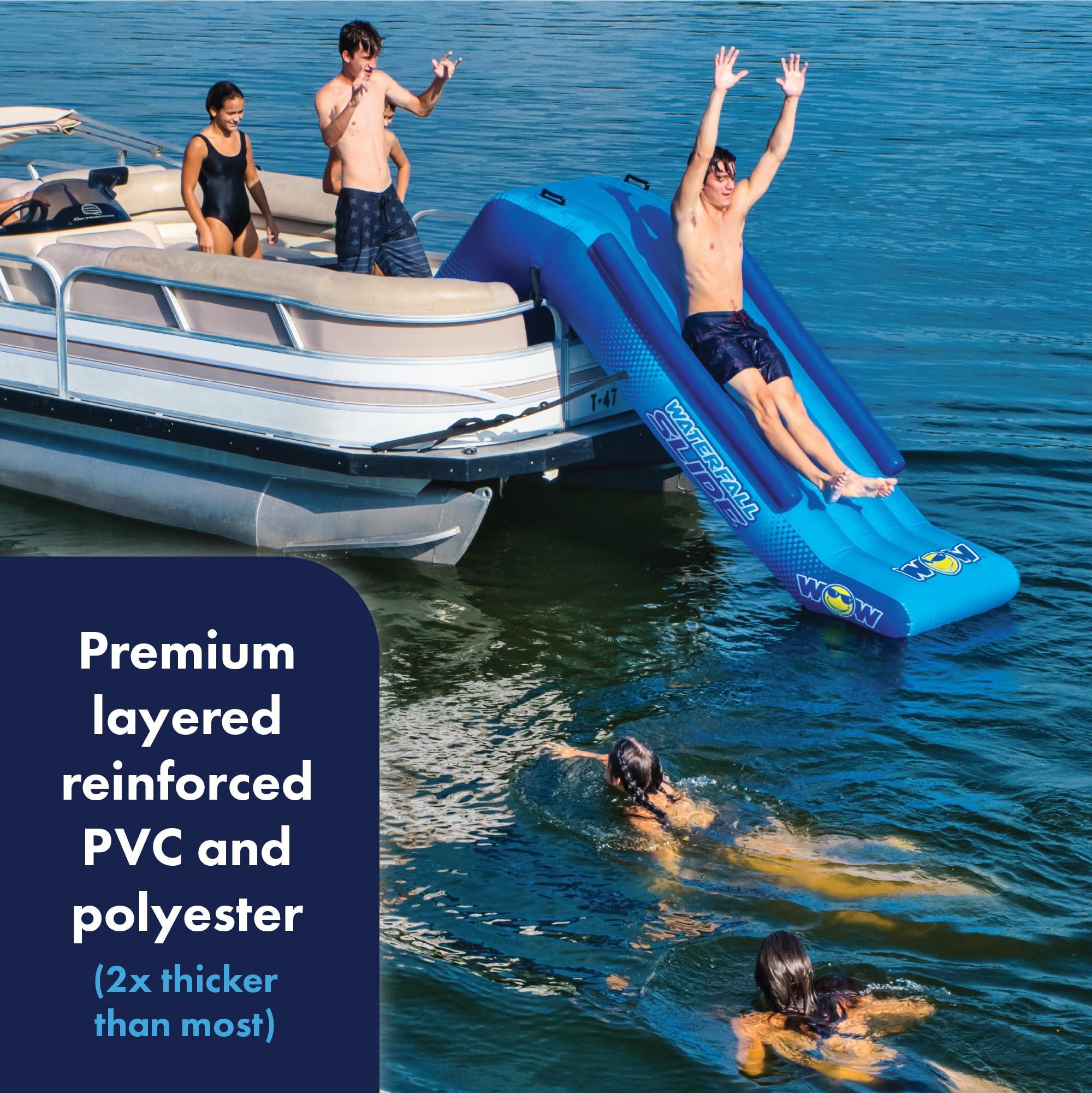 WOW Sports WOW Watersports 21-2070 Pontoon Waterfall Slide