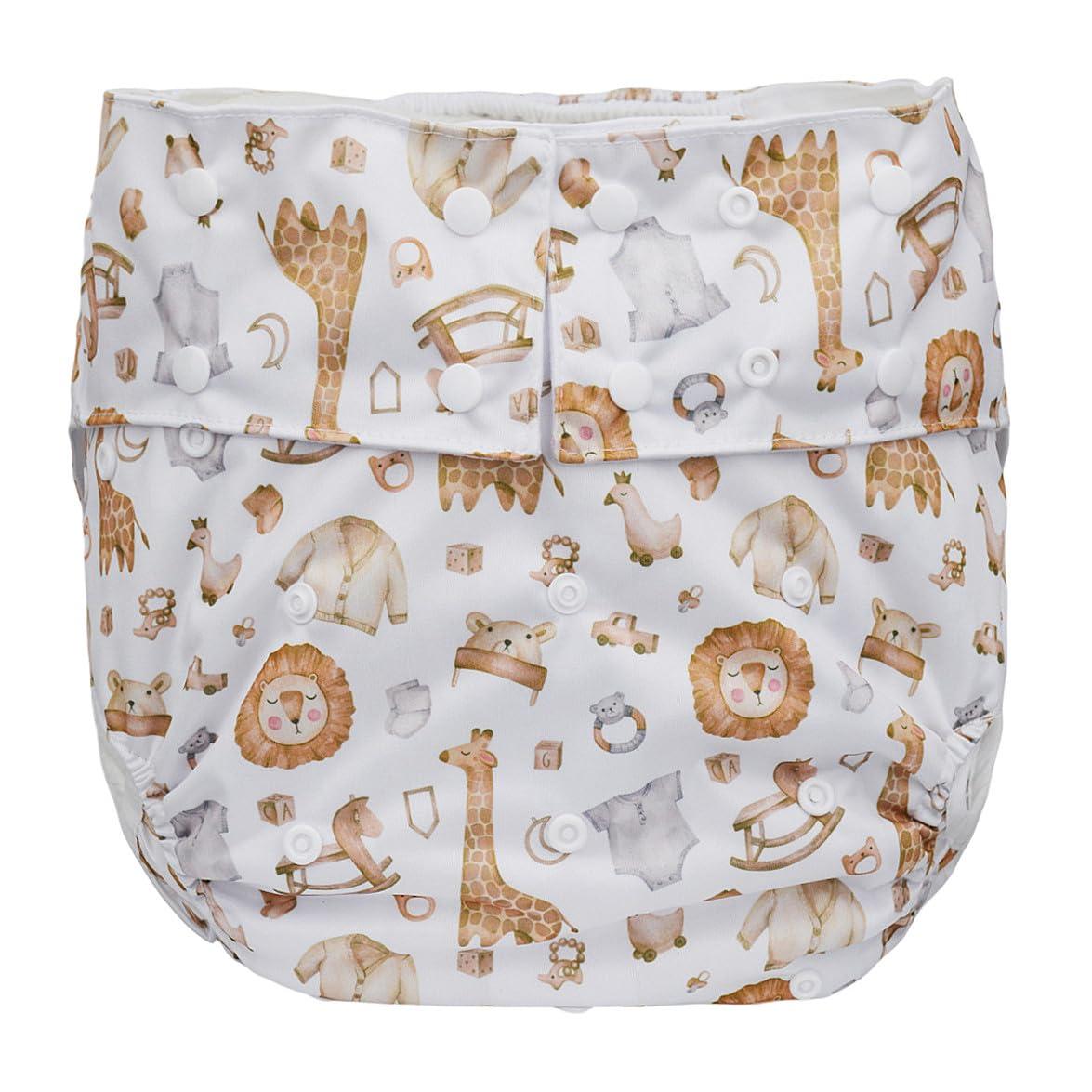 Sigzagor Sigzagor Teen Adult Cloth Diaper Nappy Reusable Washable for Disability Incontinence Pocket (Sleeping Toys)