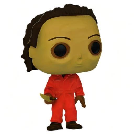 Funko Exclusive Funko POP! DVD Cover: Halloween Michael Myers Glows in The Dark Vinyl Figure, Multicolor