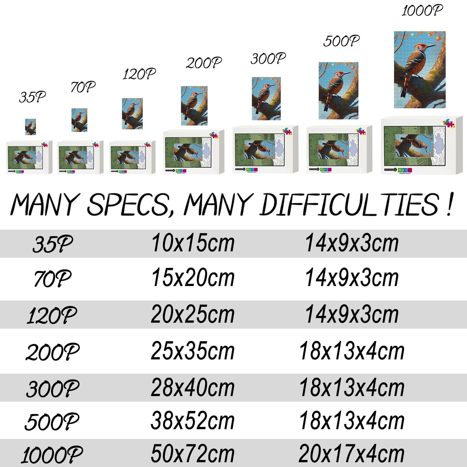 Directo Watercolor Realism Puzzles for Adults 75 Piece Puzzle-Northern Harrier-Creative Color and Lines Jigsaw Puzzle Color Challenge Puzzle The Gift of Art