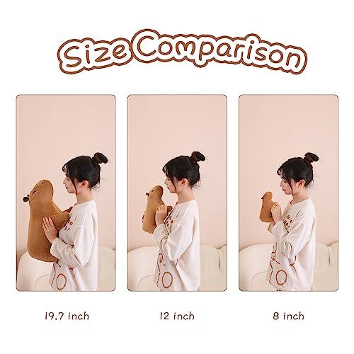 SQEQE SQEQE Capybara Plush Toy, Cute Capybara Stuffed Animals, Super Soft Capybara Plushie Pillow Unique Brown Plushies Doll Gifts for Girls Boys Kids Decor 12 inch