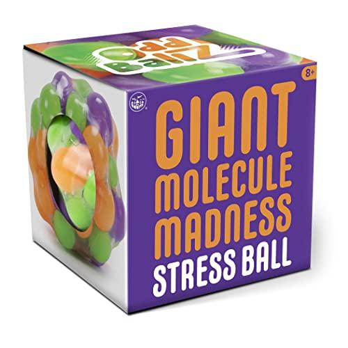 Play Visions Giant Molecule Stress Ball: Squish, Stretch, and Squeeze This Giant Orb Packed With Goo-Covered Spheres