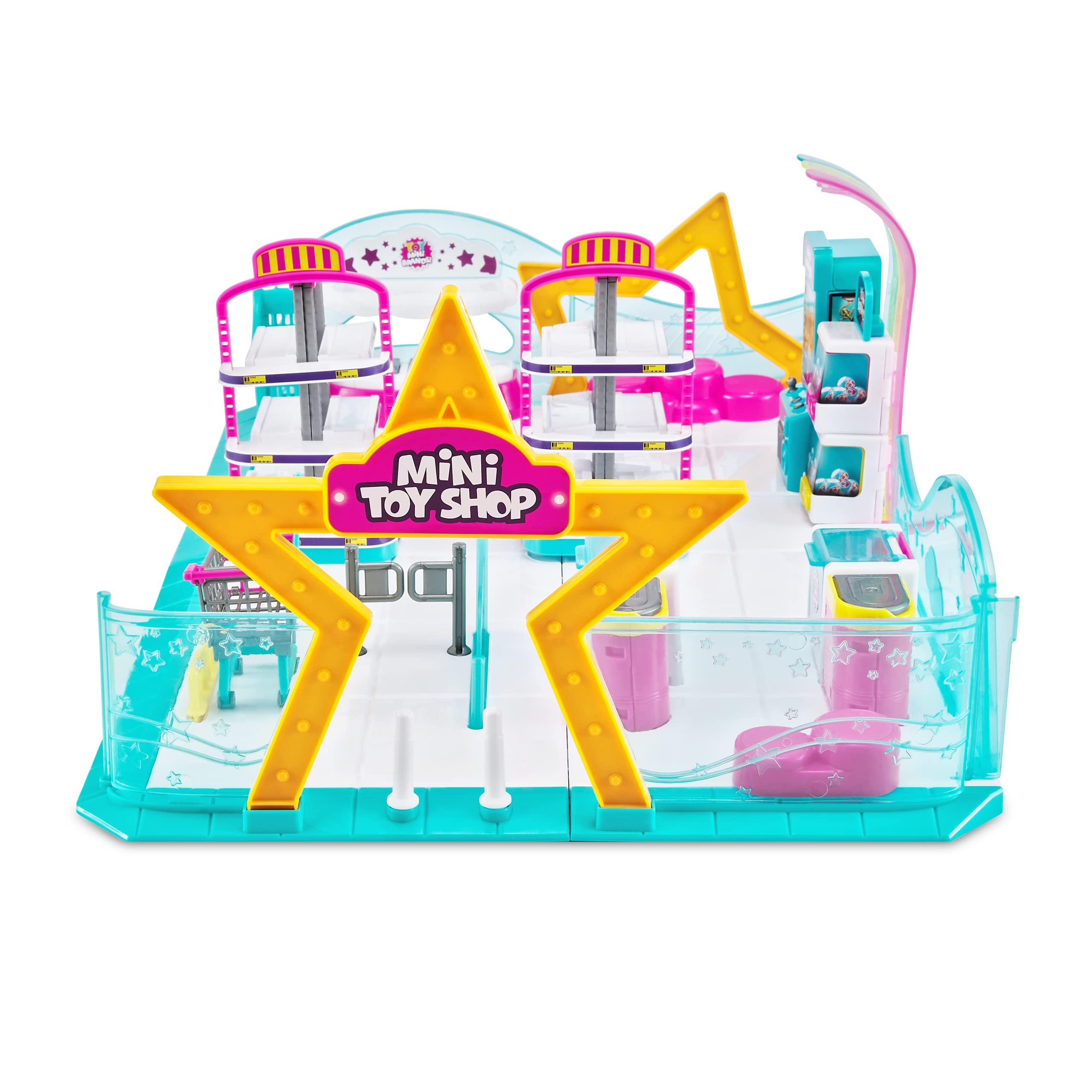 5 Surprise Mini Brands 5 Surprise Toy Mini Toy Shop Playset by ZURU (Series 2) Exclusive and Mystery Collectibles