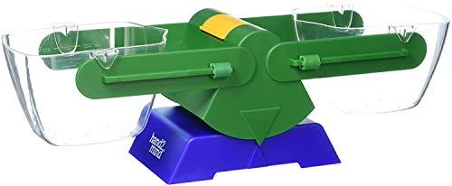 hand2mind hand2mind Plastic Bucket Balance for Kids Ages 5-8, Hands-On Way to Learn About Weight and Measurement, 2 Clear 1/2 Liter Buckets with Spouts for Easy Pouring (Set of 1)