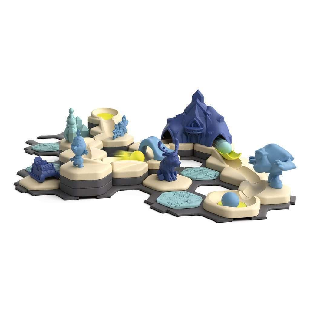 Ravensburger Ravensburger - GraviTrax Junior Bundle Frozen, Marble Court and Construction Toys, Ages 3+