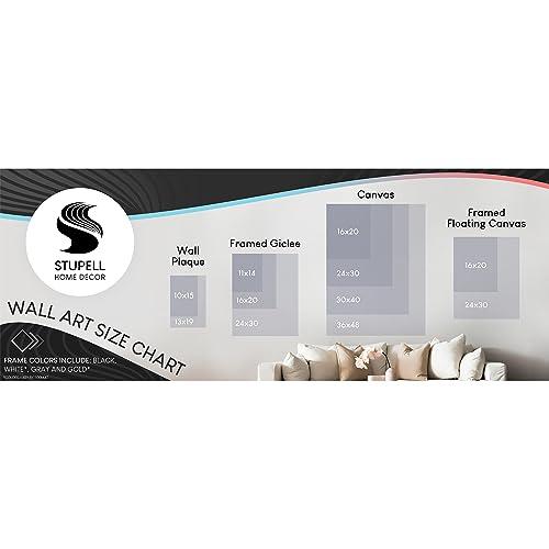 Stupell Industries Stupell Industries T-Rex in Nature Framed Floater Canvas Wall Art by Raquel Maciel