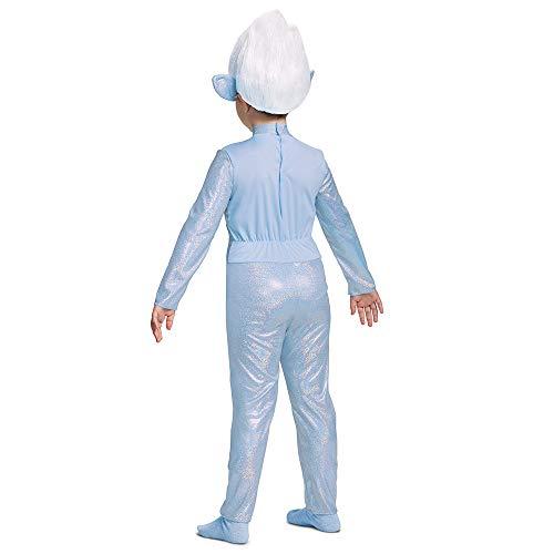 Disguise Tiny Diamond Costume, Trolls World Tour Tiny Diamond Troll Costume for Kids with Headpiece, Classic Size Extra Small (3T-4T) Multicolored