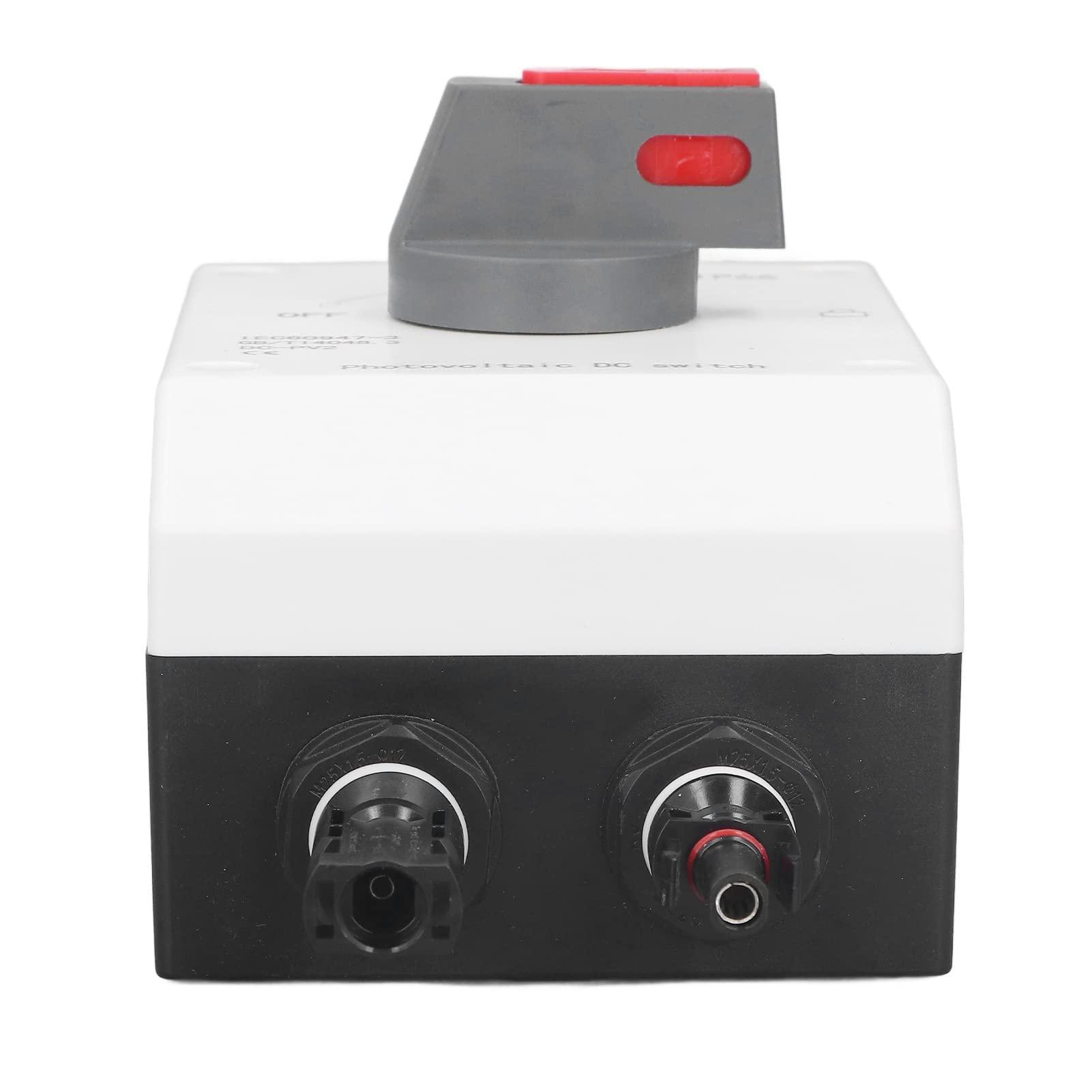 FFIME DC Isolator Solar Switch, PV DC Switch Easy Installation 1200V 32A 4P Insulated IP66 Waterproof for Boat