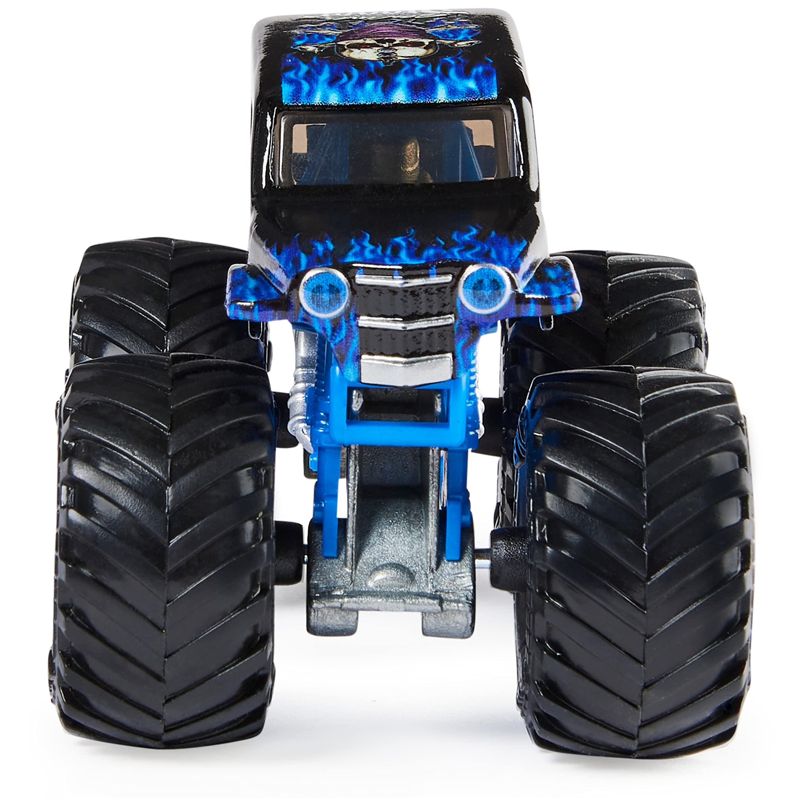Monster Jam Monster Jam, Official Son-uva Digger Monster Truck, Die-Cast Vehicle, True Heavy Metal Series, 1:64 Scale, Kids Toys for Boys Ages 3 and up