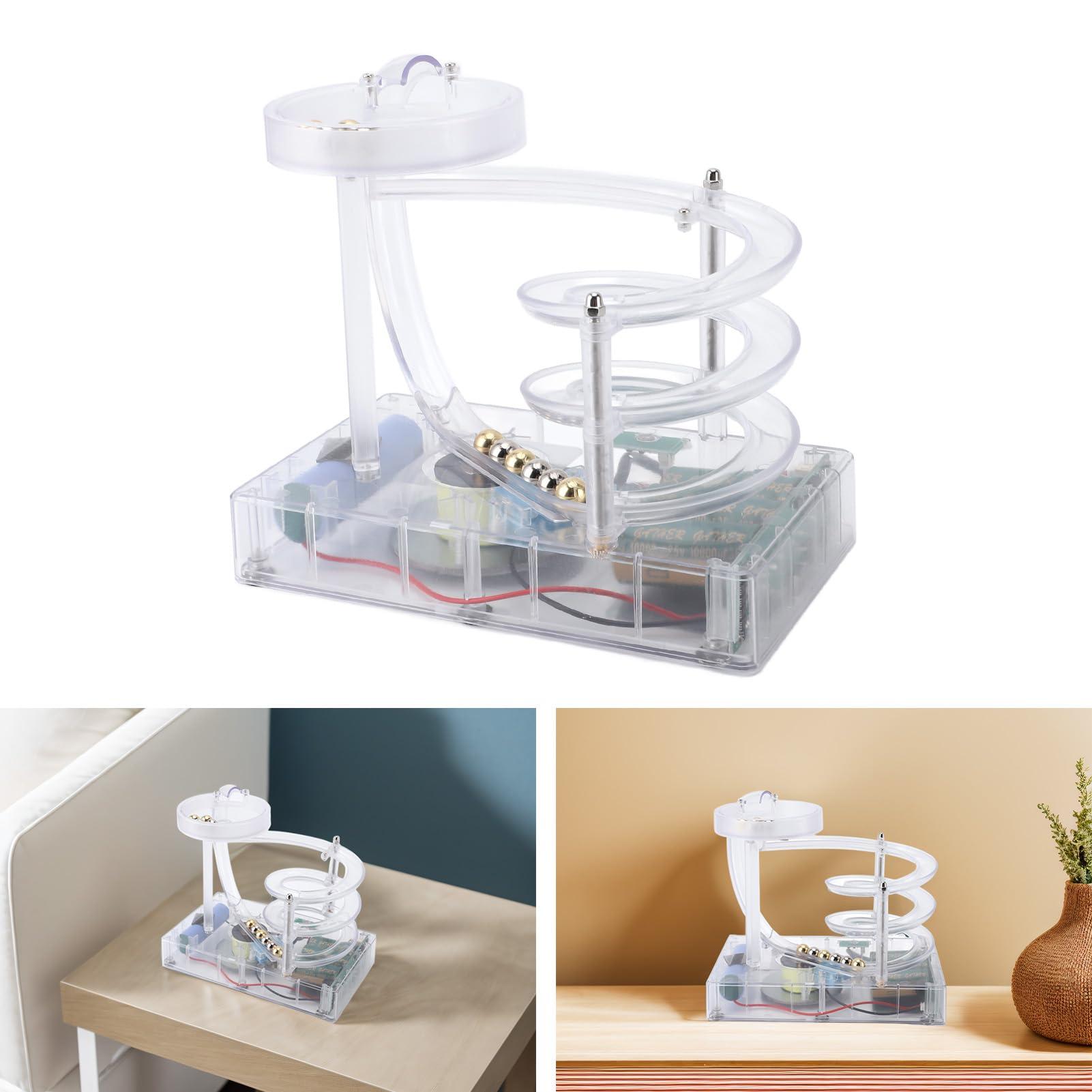 Haofy Kinetic Art Perpetual Motion Machine, Physical Balance Kinetic Energy Model, Newtons Science Physics Gadgets, Non Stop Rolling Ball Toys, Balance Stress Relief, Desktop