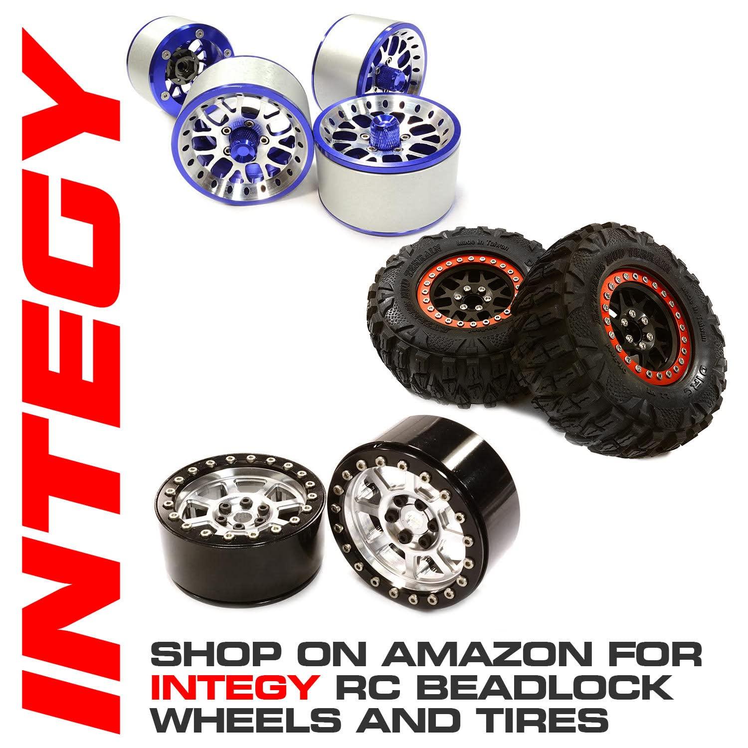 Integy Upgrades for HPI, Billet Machined Hub Carriers for HPI 1/10 Scale Crawler King