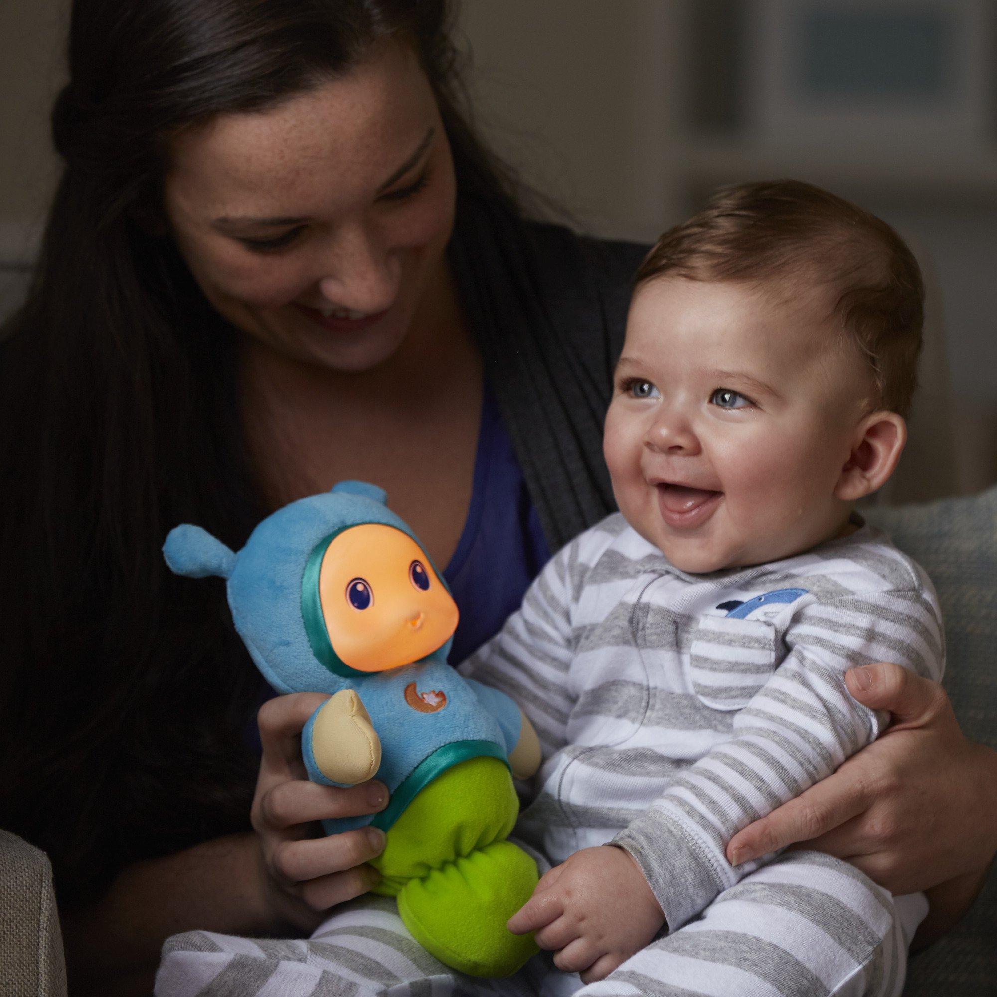 Playskool Playskool Lullaby Gloworm Toy with 6 Lullaby Tunes, Blue (Amazon Exclusive)
